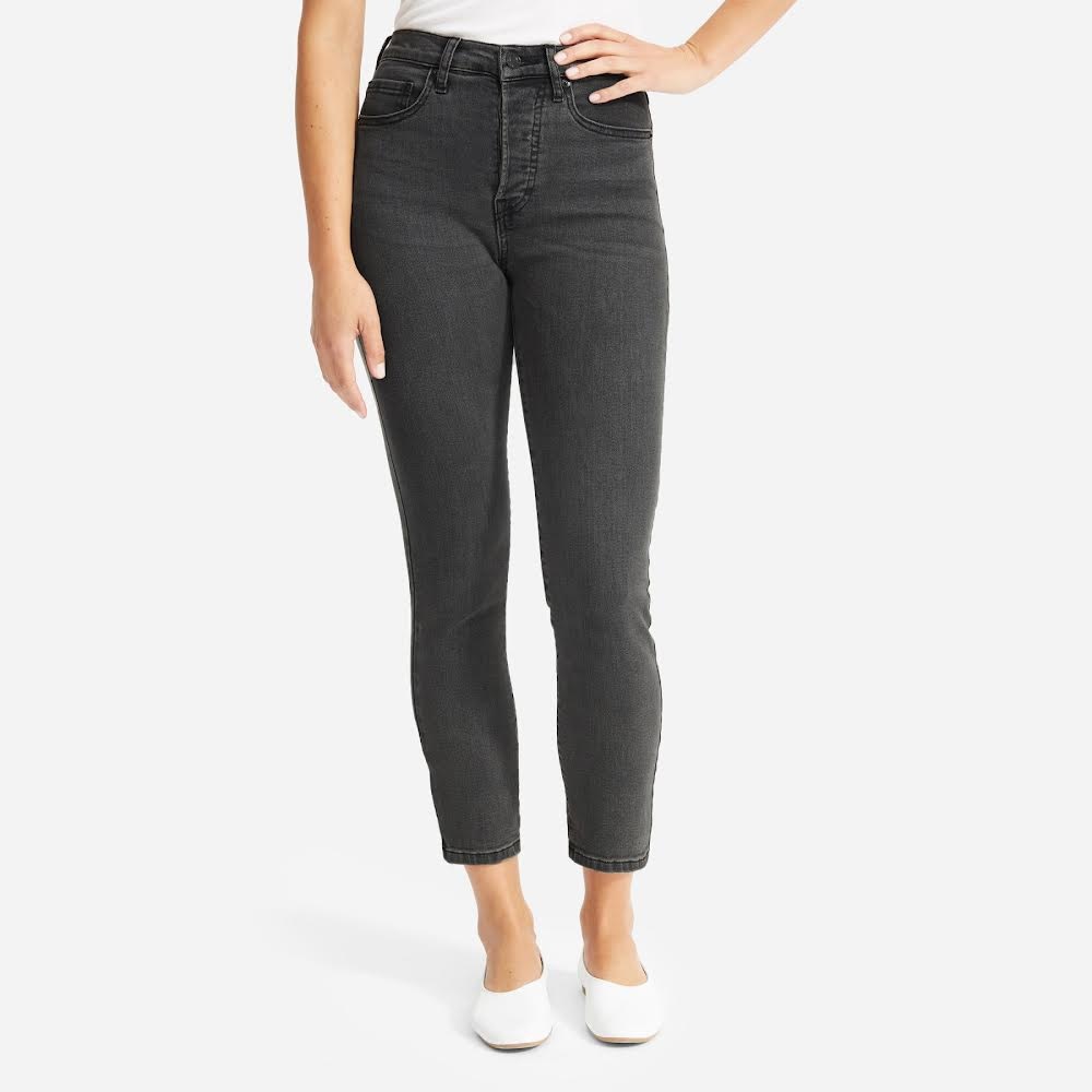 Everlane The Authentic Stretch Stretch High-Rise Cigarette Jean
